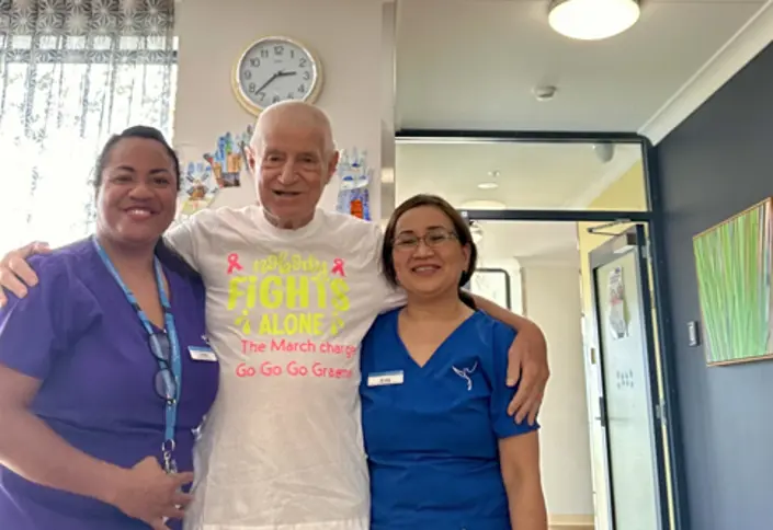 Walking with Purpose: A Charles O’Neill Resident Raises Funds for Cancer Research 