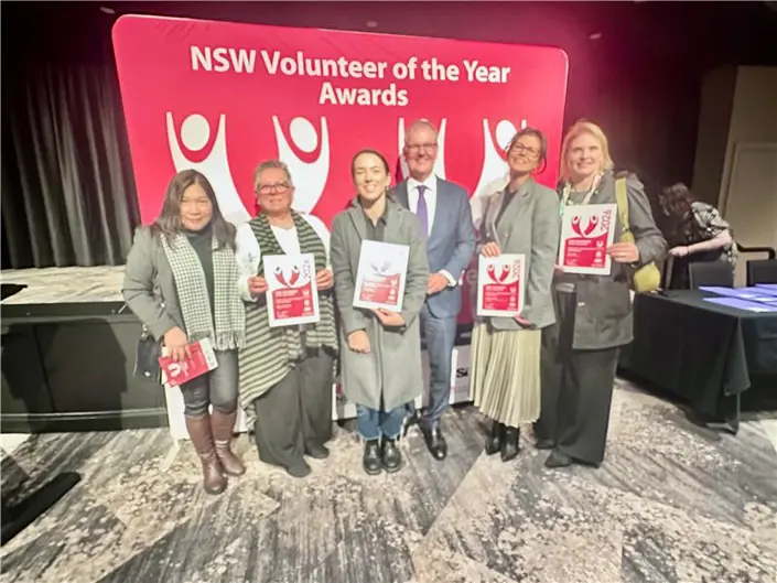 Catholic Healthcare volunteers recognised at the 2026 NSW Volunteer Awards
