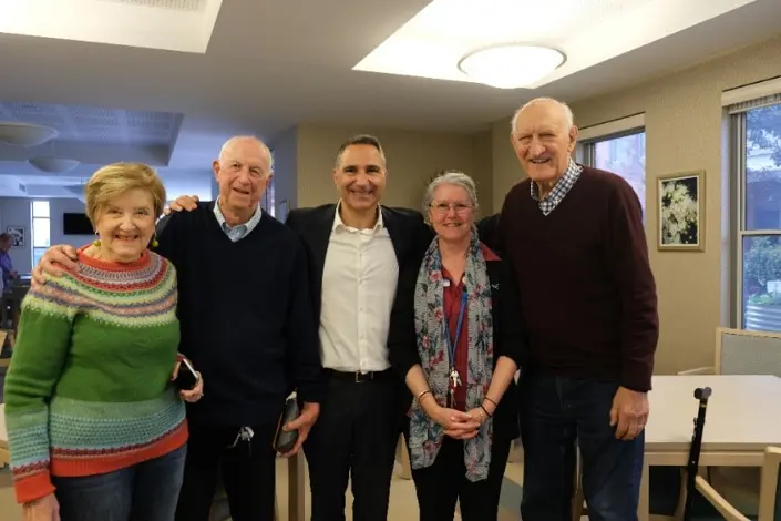 The Mayor visits The Brighton Retirement Village