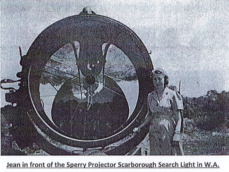 Jean Coffey Sperry Projector 1E