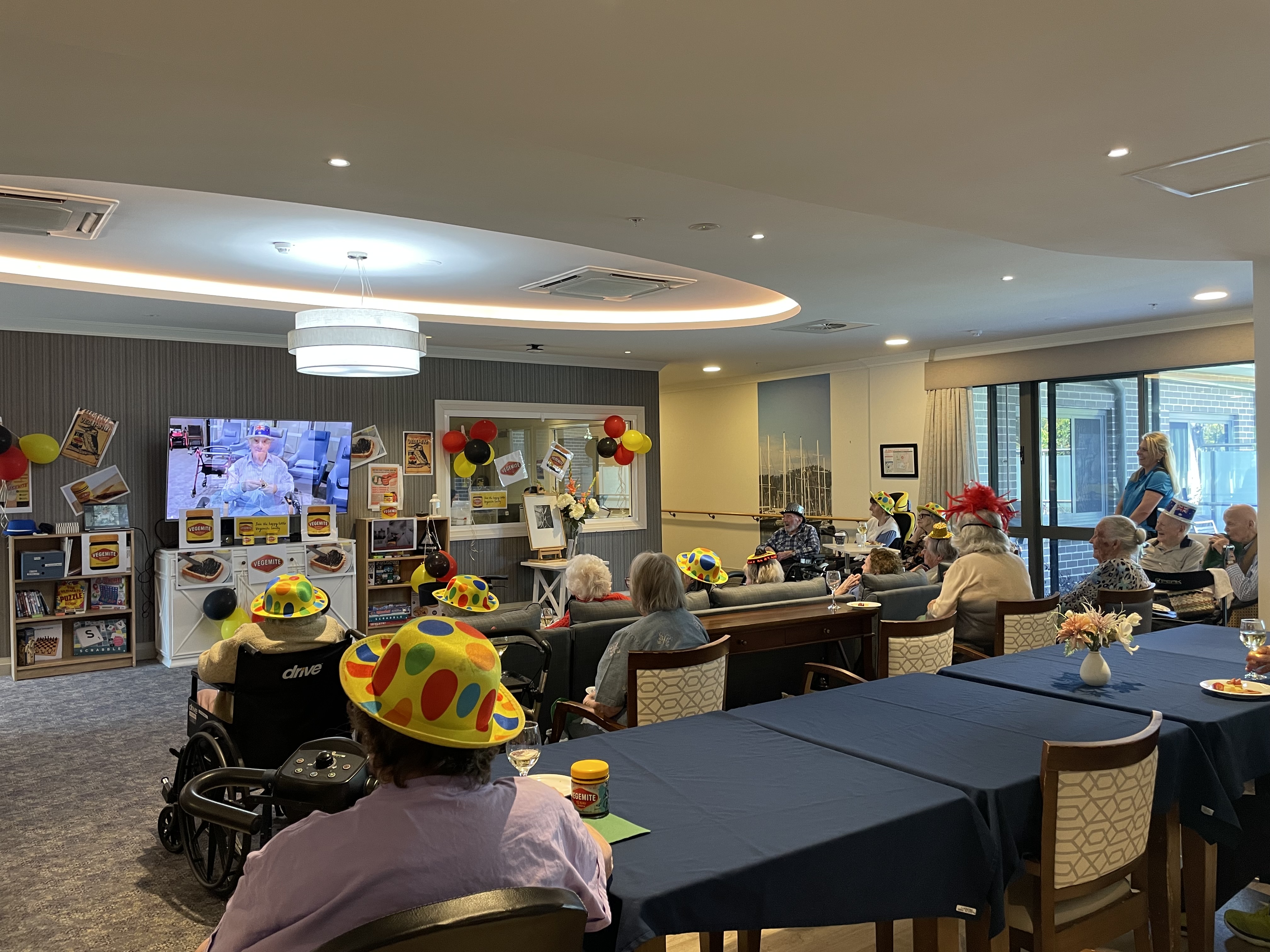 MxQuoin Park residents Vegemite 100 years